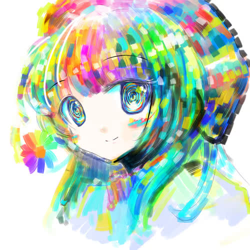 Rainbow Girl 3 artwork